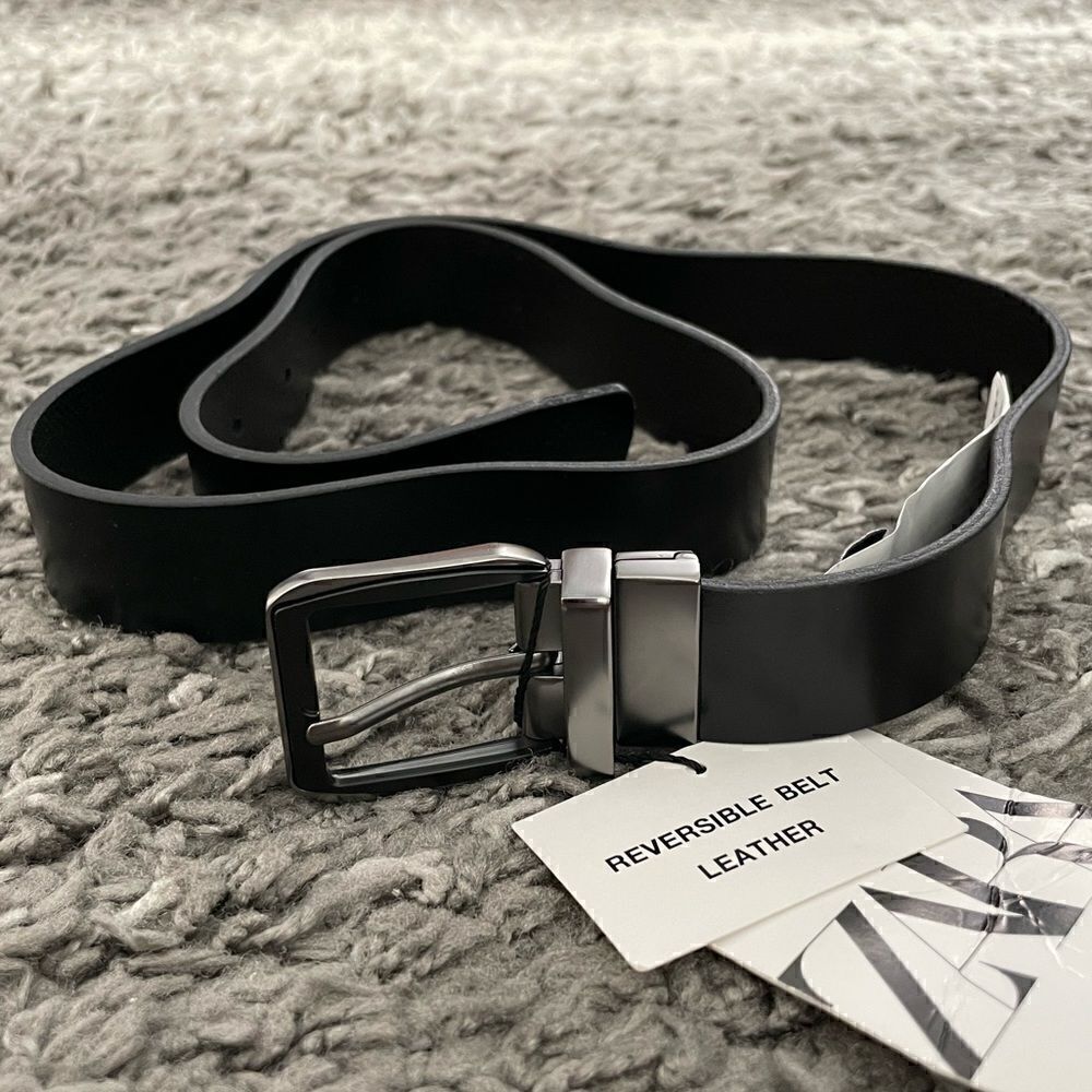 NWT Zara Reversible Men’s Leather Belt